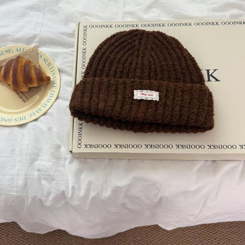 Warm Knitted Beanie Hat