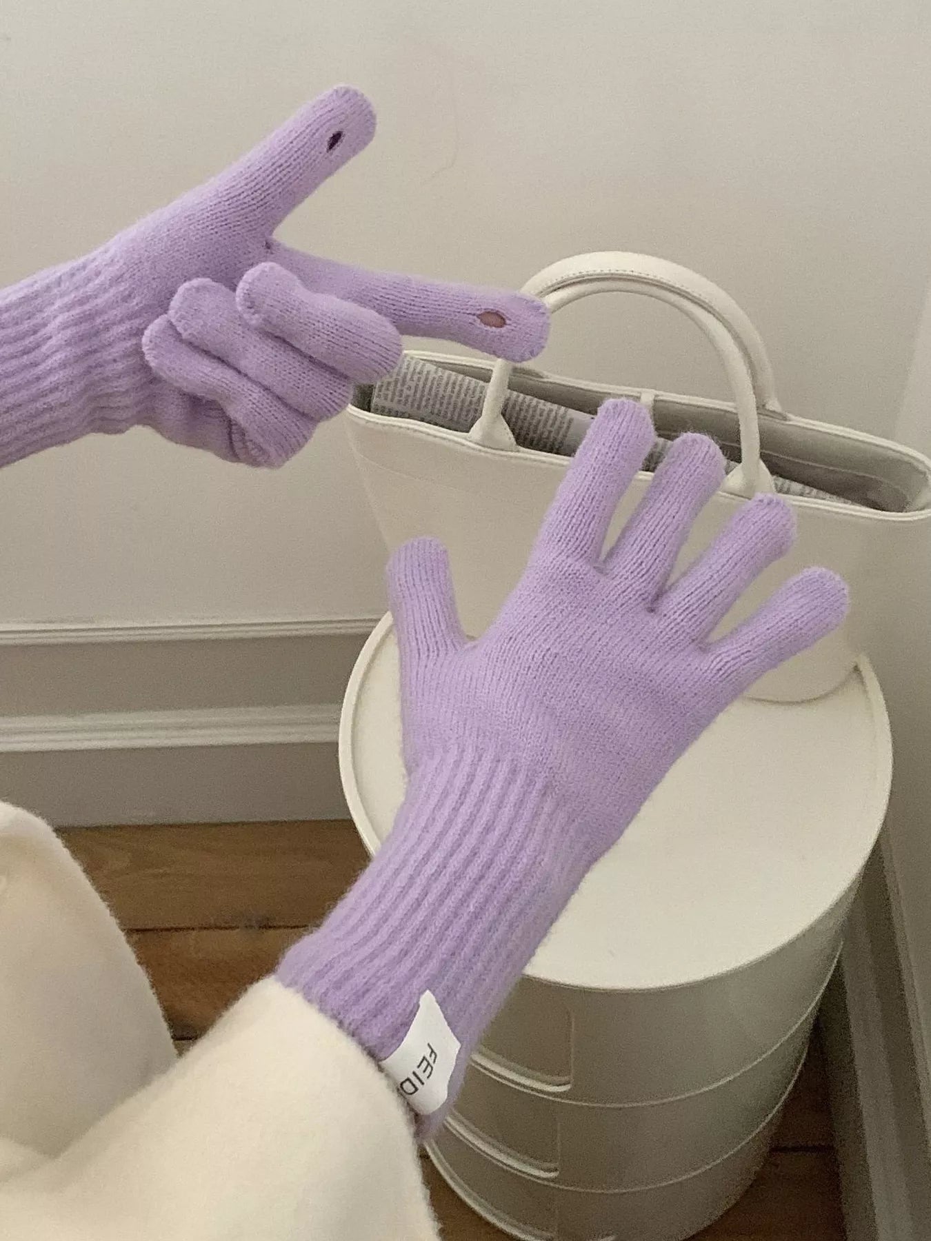 Warm Knitted Soft Gloves