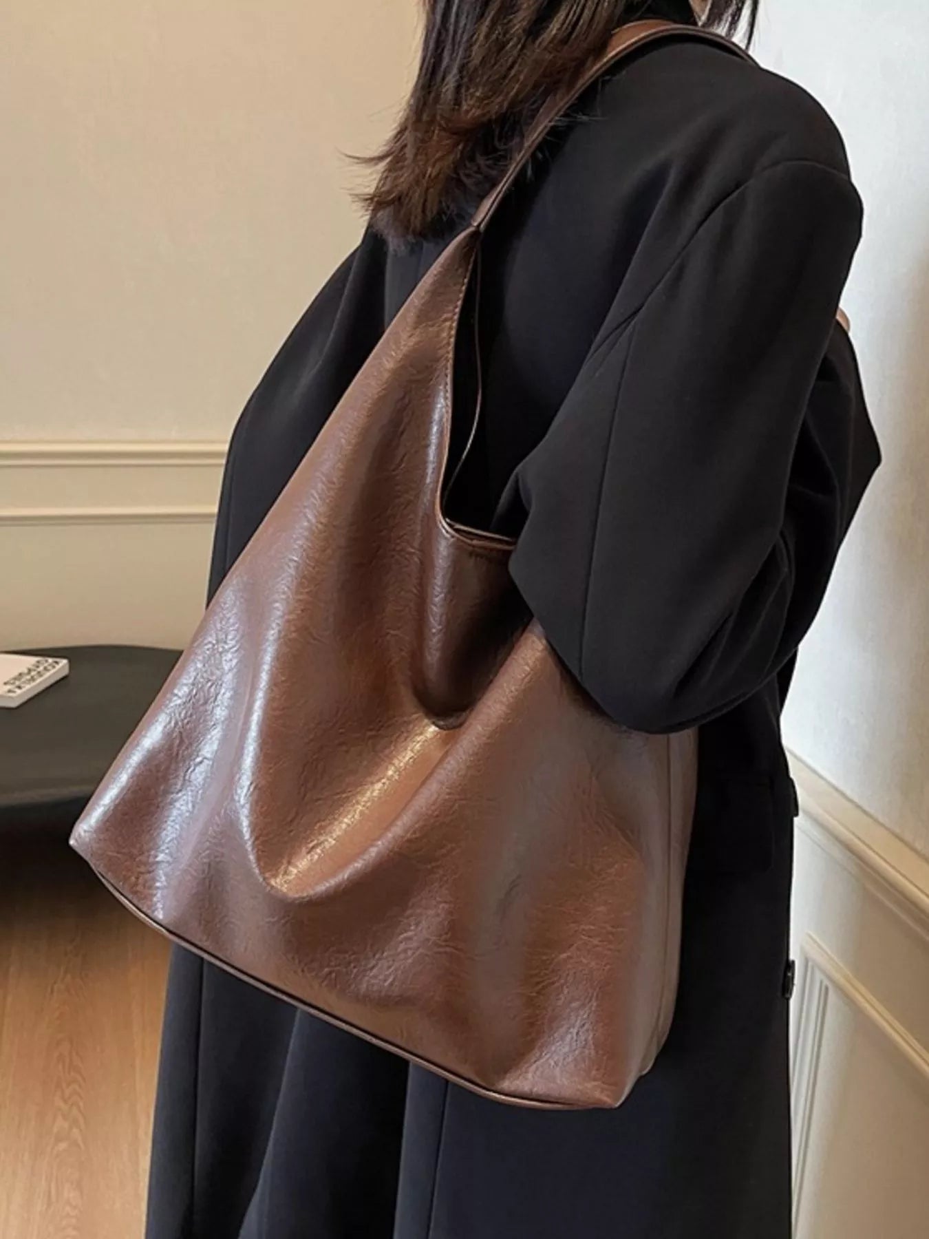 PU Leather Tote Bag