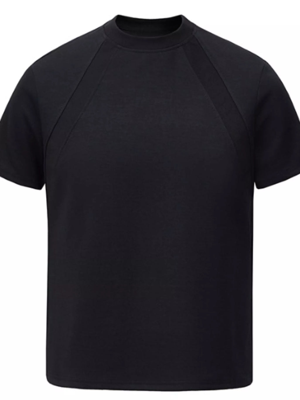 Men's Plus Size Classic Fit Round Neck T-Shirt
