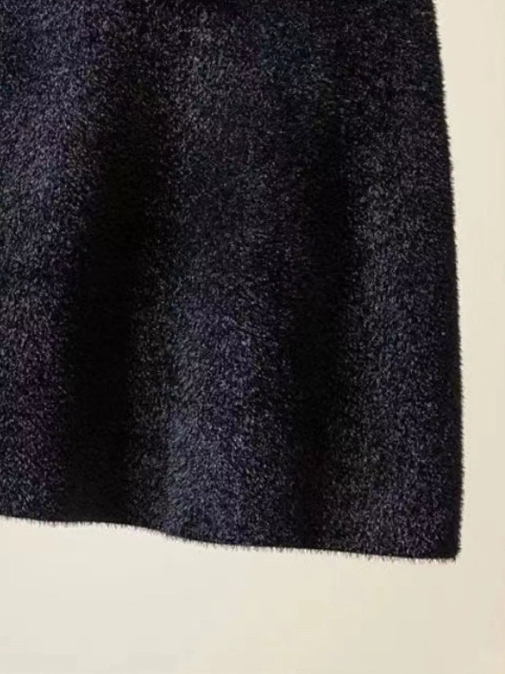 Plush Knit Mini Skirt