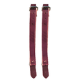 Adult Leather Boot Strap 1" by Rowdy Rowels | Bull Riding Boot Straps
