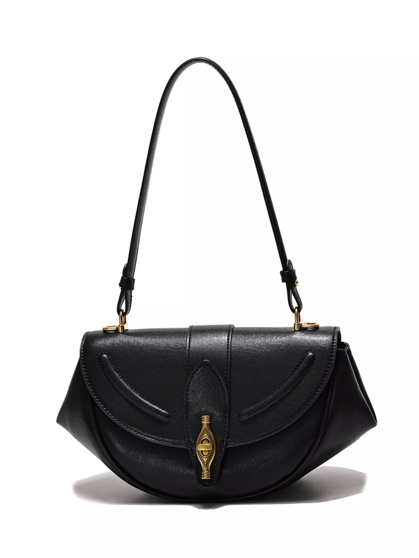 Vintage Saddle Shoulder Bag