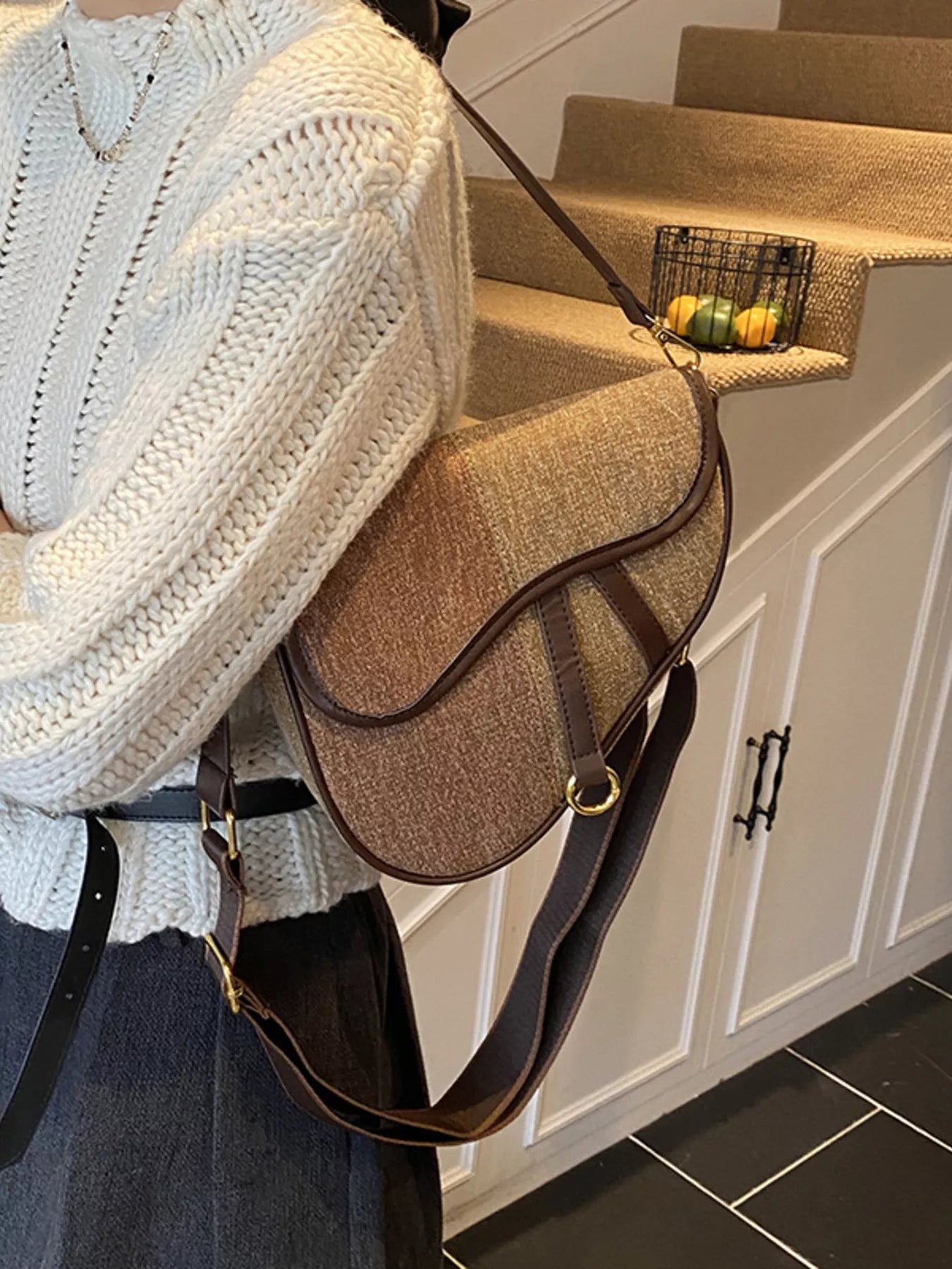Adjustable Strap Crossbody Bag