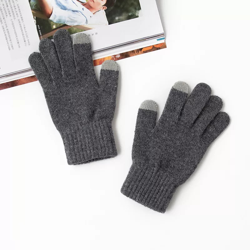 Touchscreen Knit Gloves
