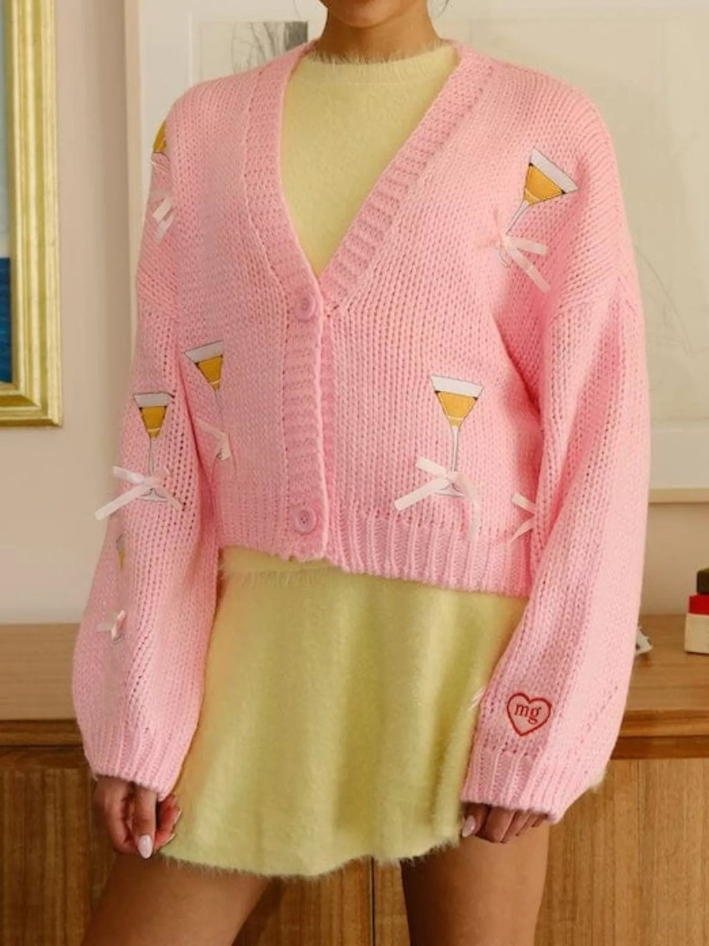 Cocktail Button Up Cardigan
