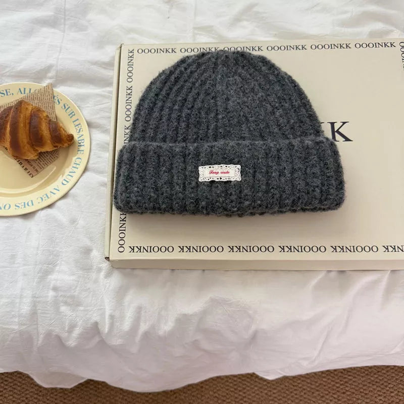 Warm Knitted Beanie Hat