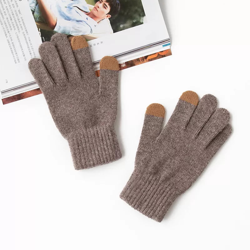 Touchscreen Knit Gloves