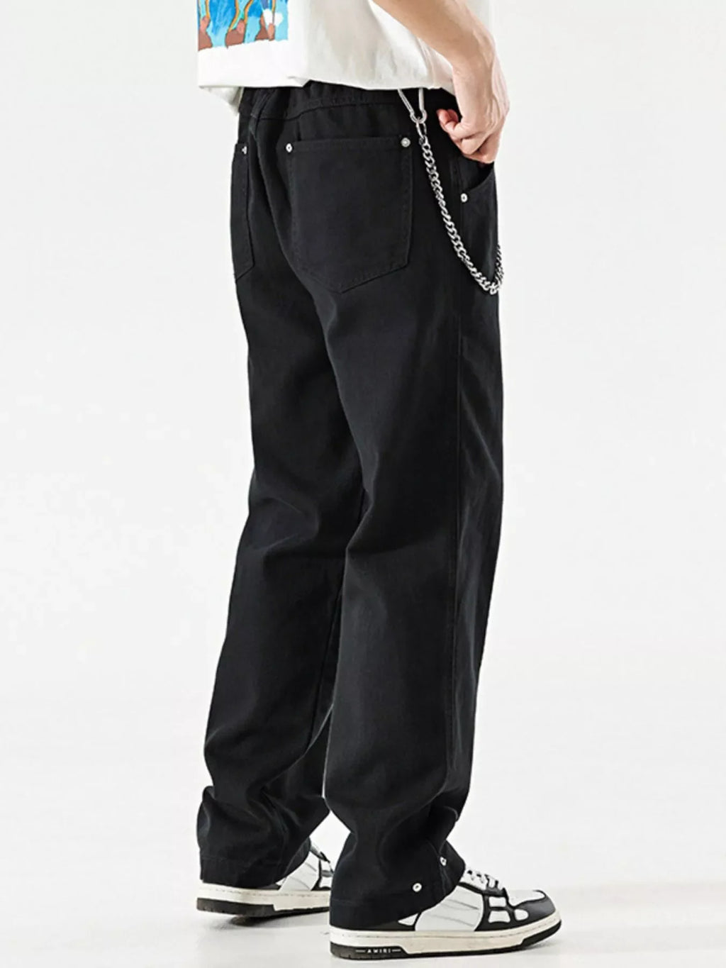 Men's Wide Leg Jeans
