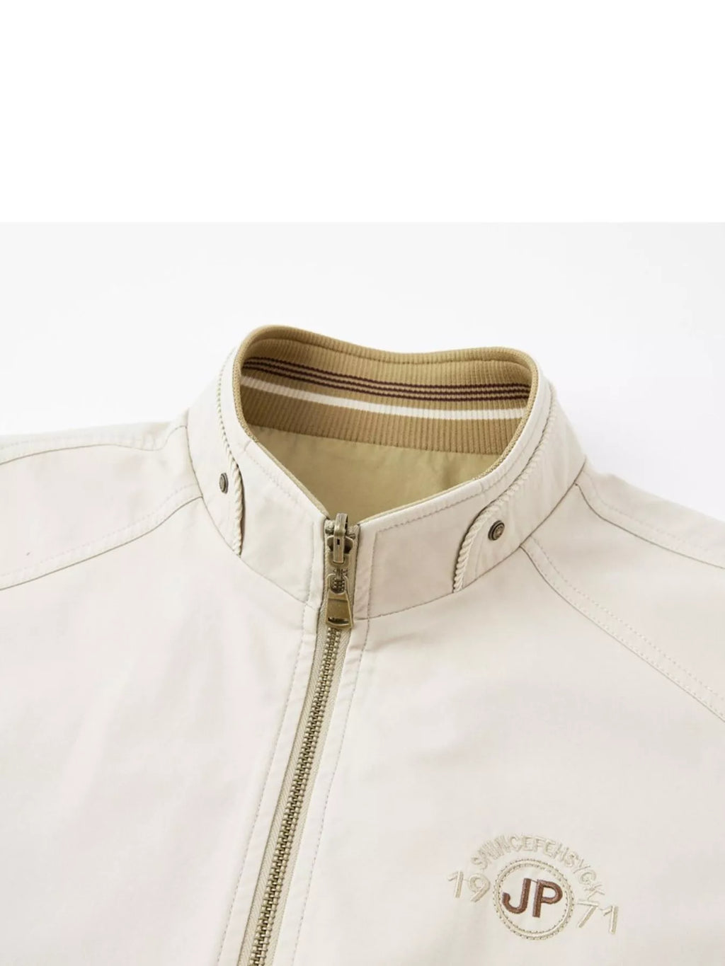 Men's Plus Size Casual Stand Collar Lightweight Jacket