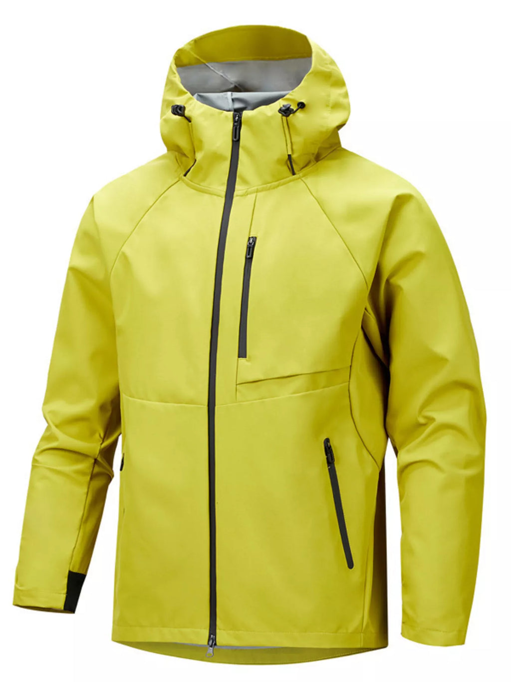 Men's Plus Size Waterproof Hooded Outdoor Jacket