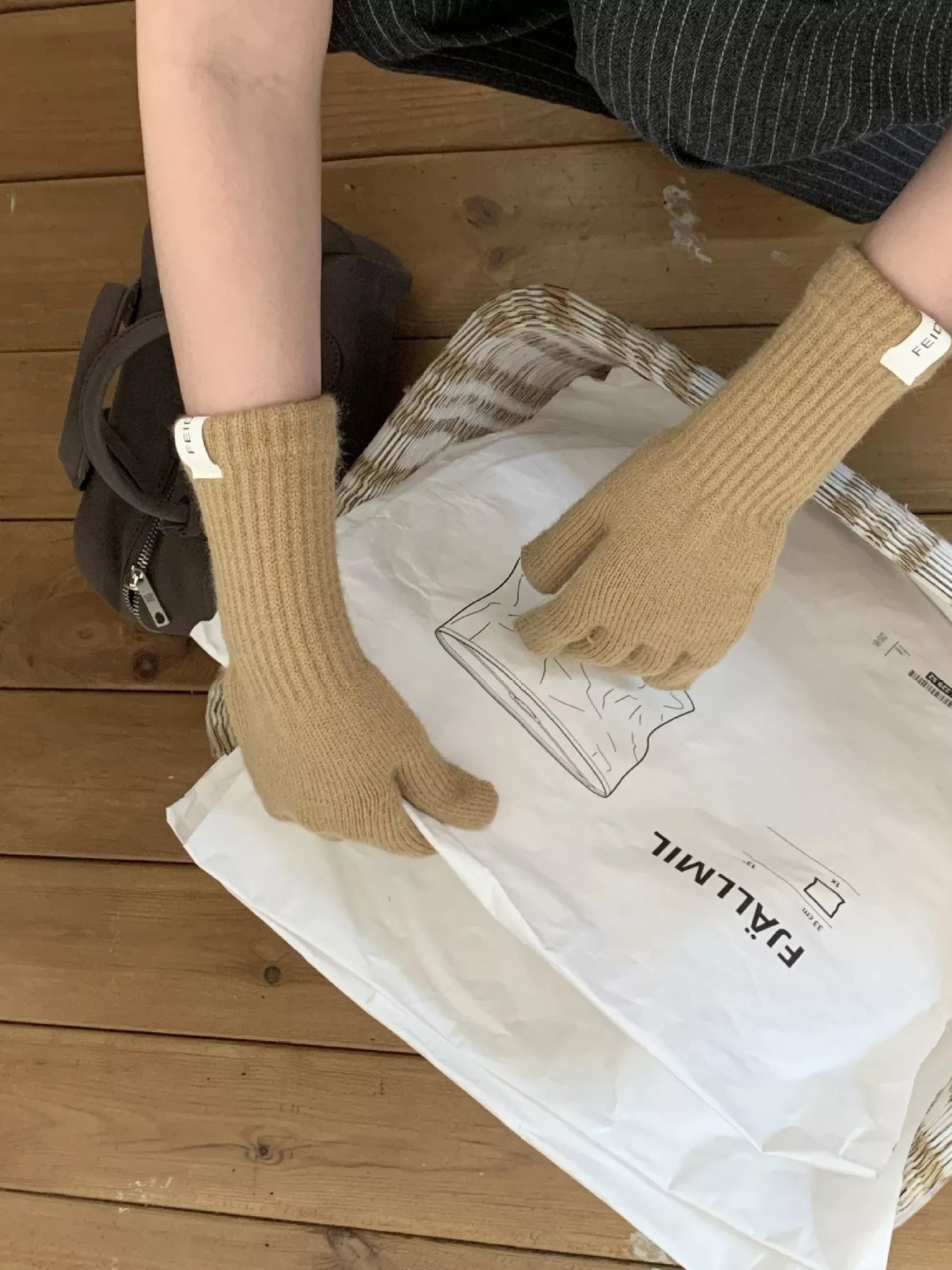 Warm Knitted Soft Gloves