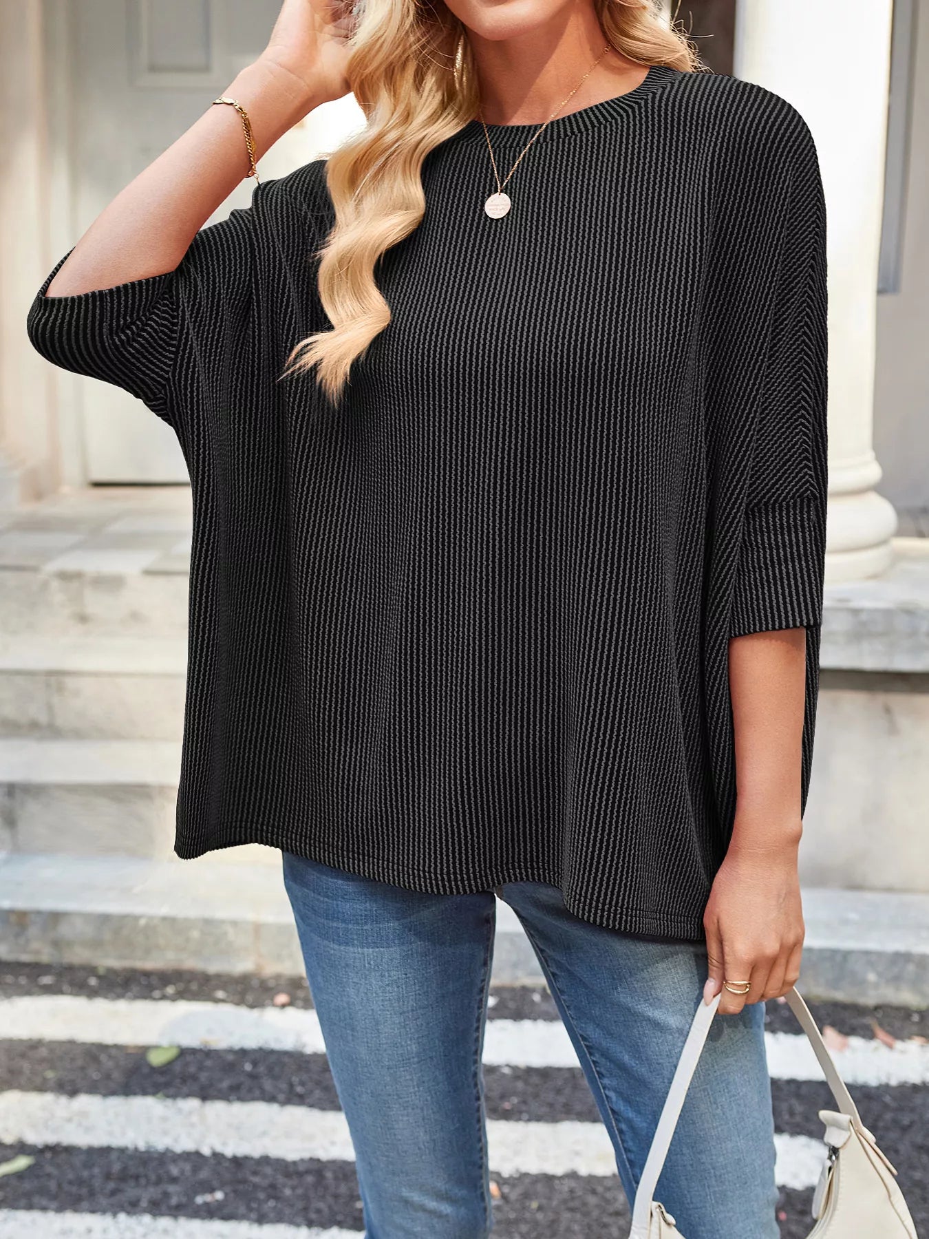Relaxed Fit Half Sleeve T-Shirt