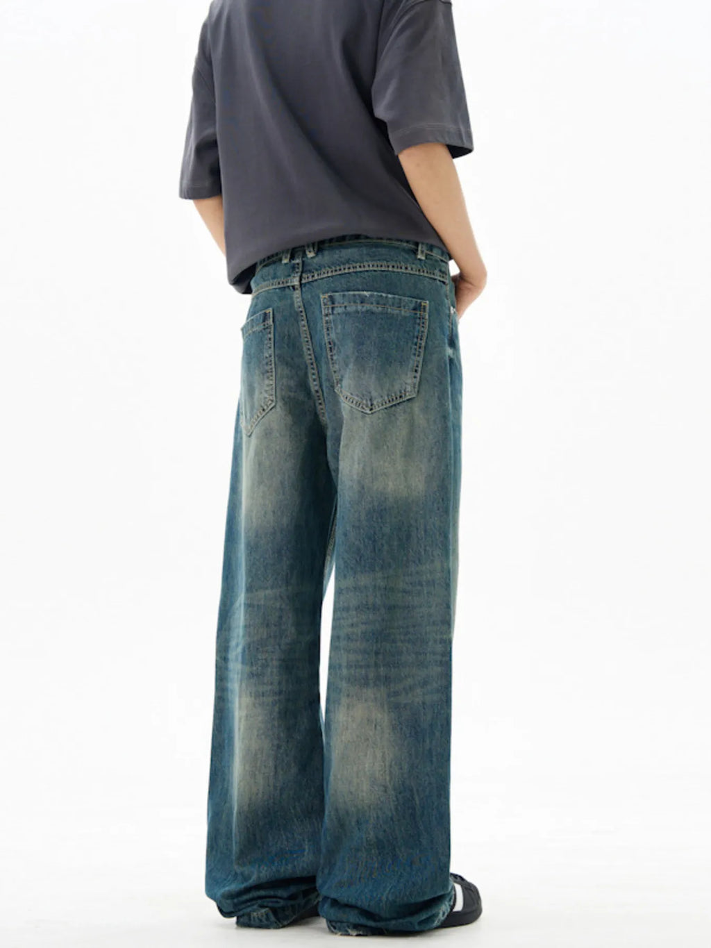 Men's Wide Leg Jeans