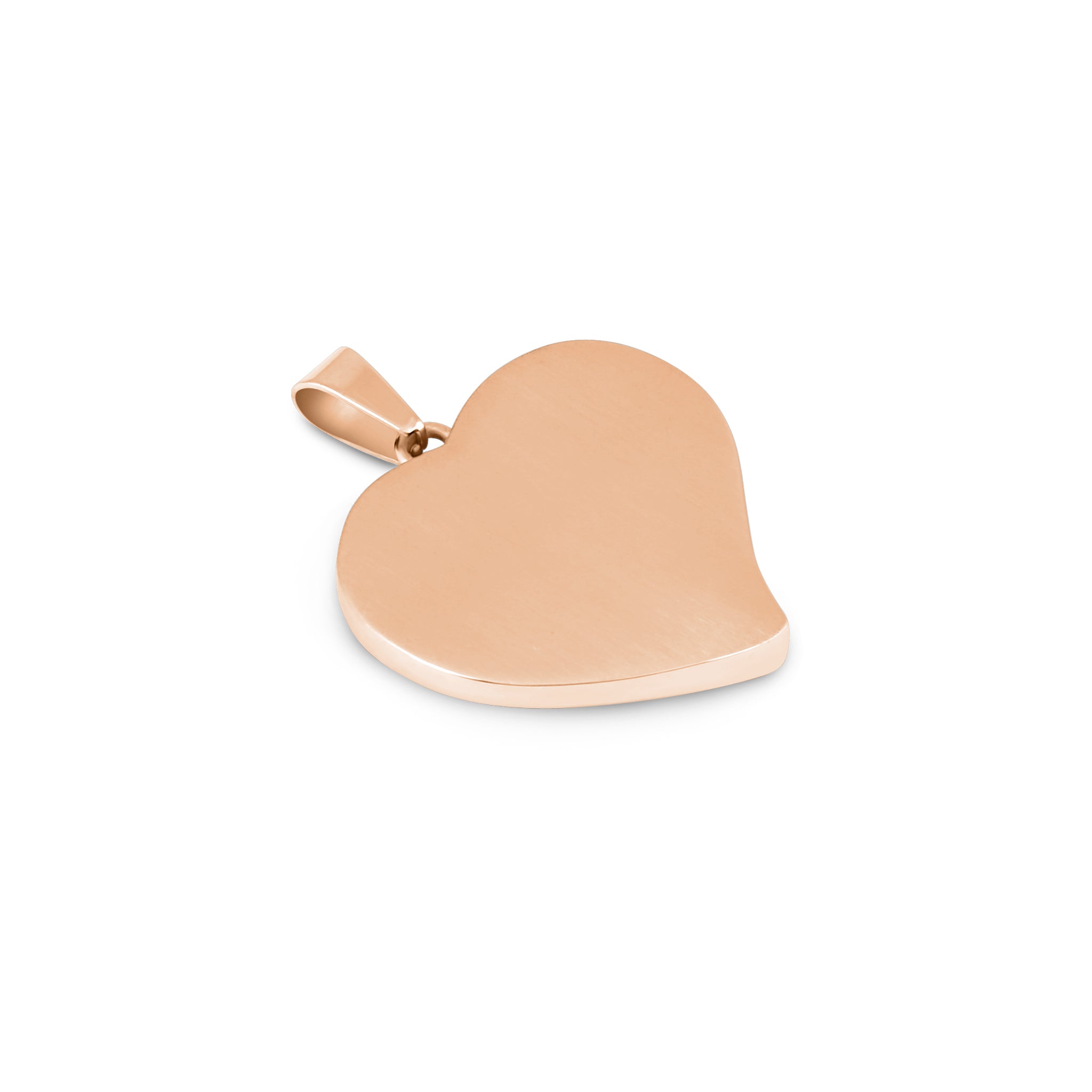 Jarrah Heart Necklace - Rose Gold