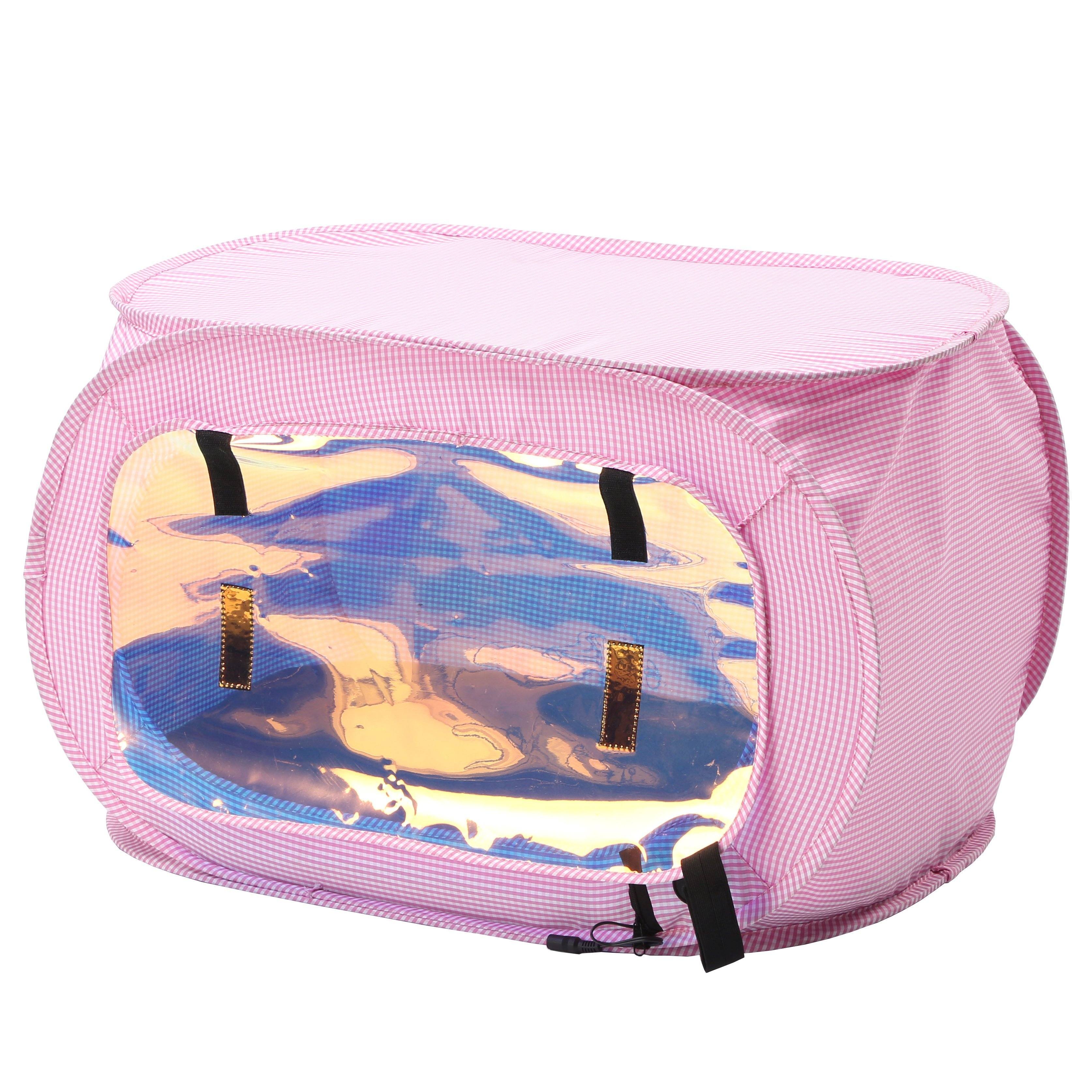 Pet Life "Enterlude" Electric Heating Wire Folding Travel Pet Tent Crate