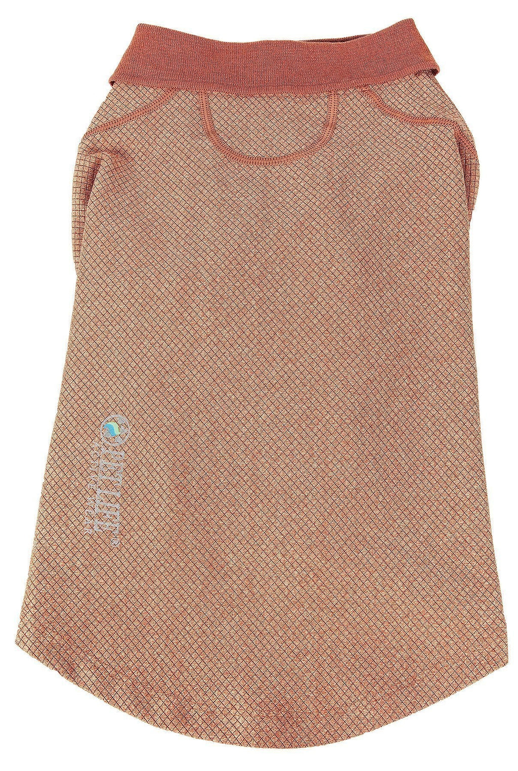 Pet Life ® Active 'Fur-Flex' Stretch and Quick-Dry Anti-Odor Fitness Yoga Dog Polo T-Shirt