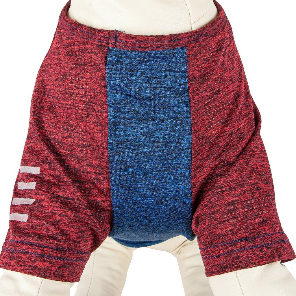 Pet Life ® Active 'Hybreed' 4-Way-Stretch Fitness Performance Dog T-Shirt