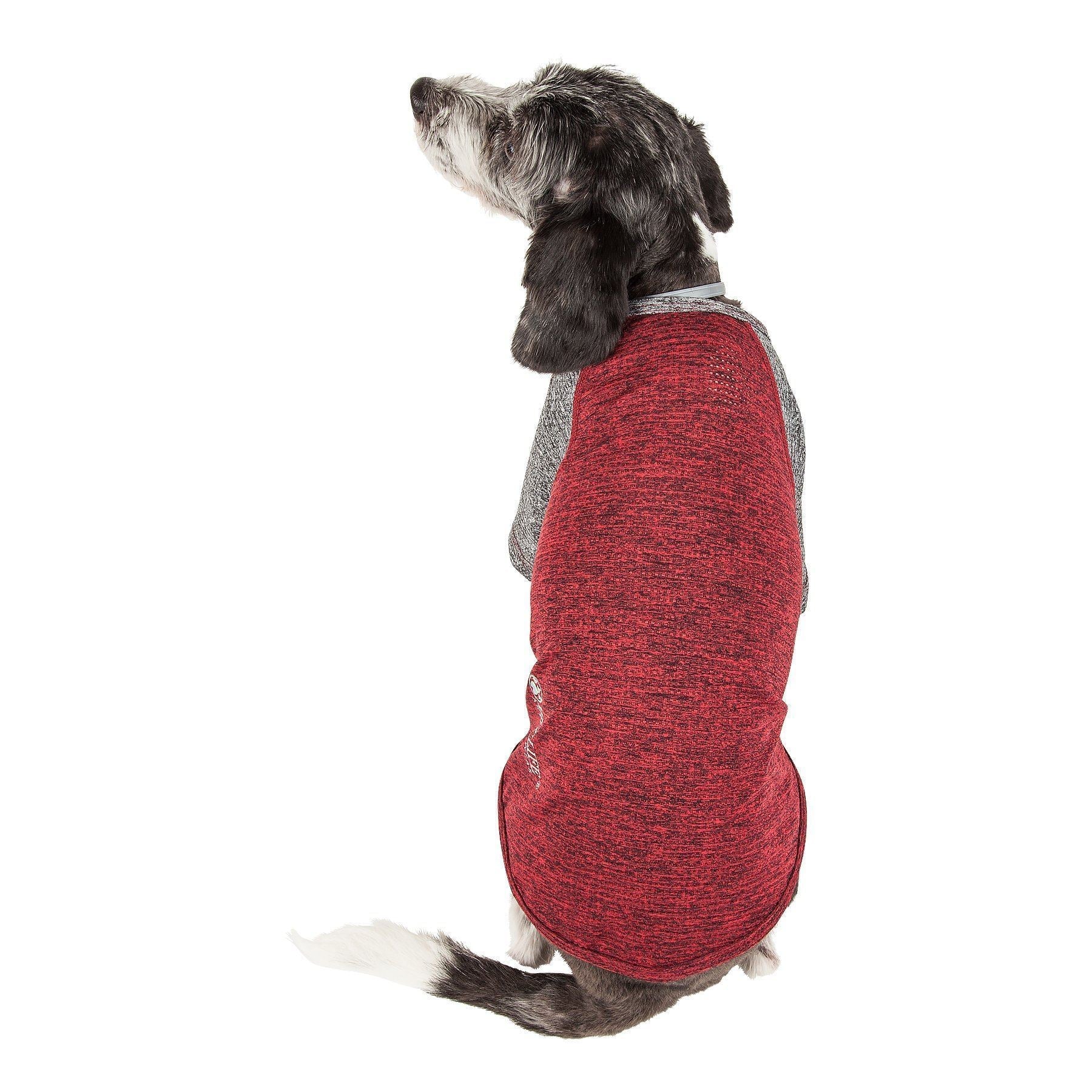 Pet Life ® Active 'Hybreed' 4-Way-Stretch Fitness Performance Dog T-Shirt