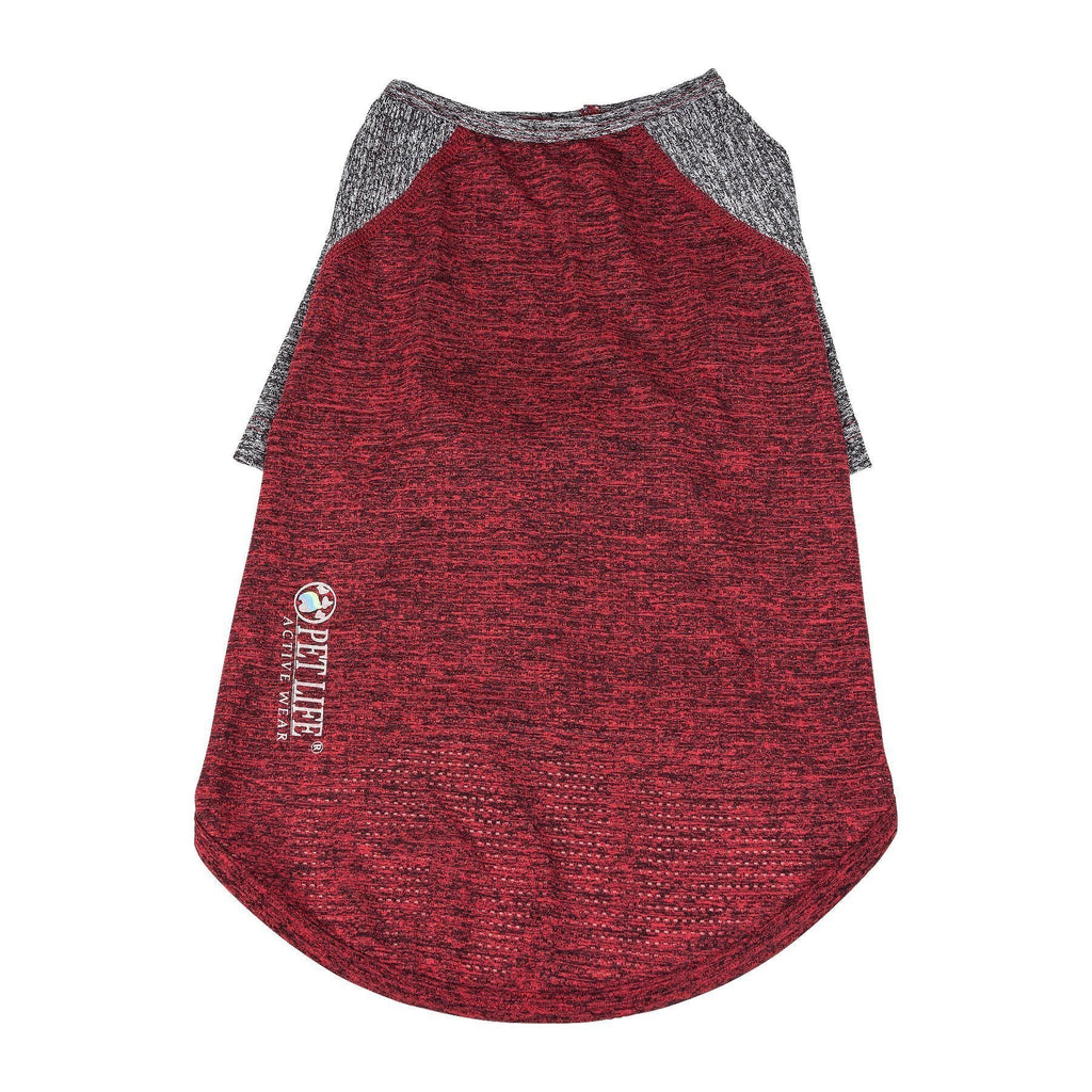 Pet Life ® Active 'Hybreed' 4-Way-Stretch Fitness Performance Dog T-Shirt