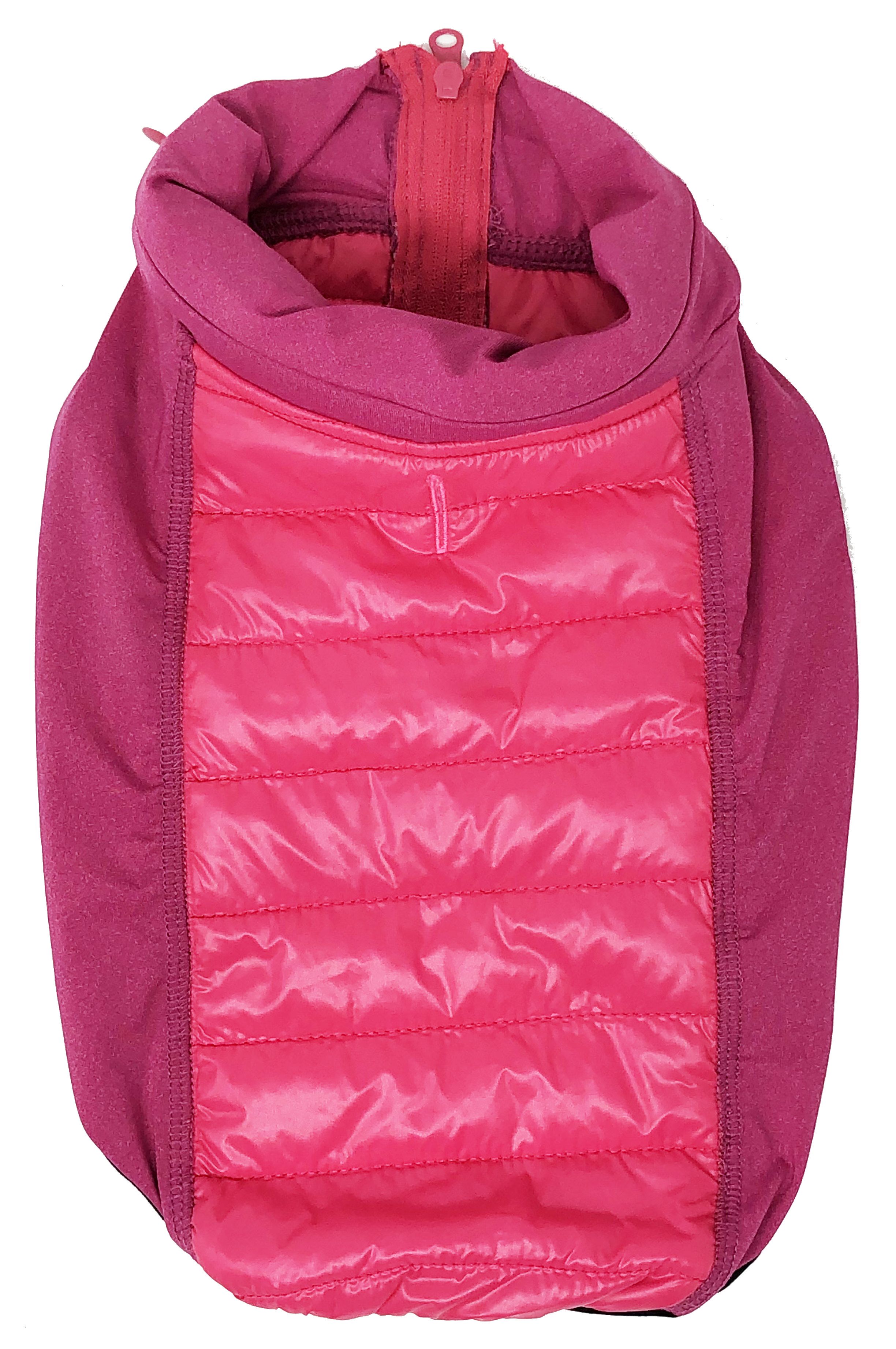 Pet Life ® 'Apex' Lightweight Hybrid 4-Season Stretch and Quick-Dry Dog Coat w/ Pop out Hood