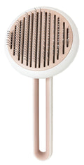 Pet Life ® 'Concepto' Modern Bristle Grooming Pet Deshedder Comb