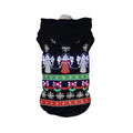 Pet Life ® LED Lighting Patterned Holiday Hooded Dog Costume Sweater w/ Included Batteries